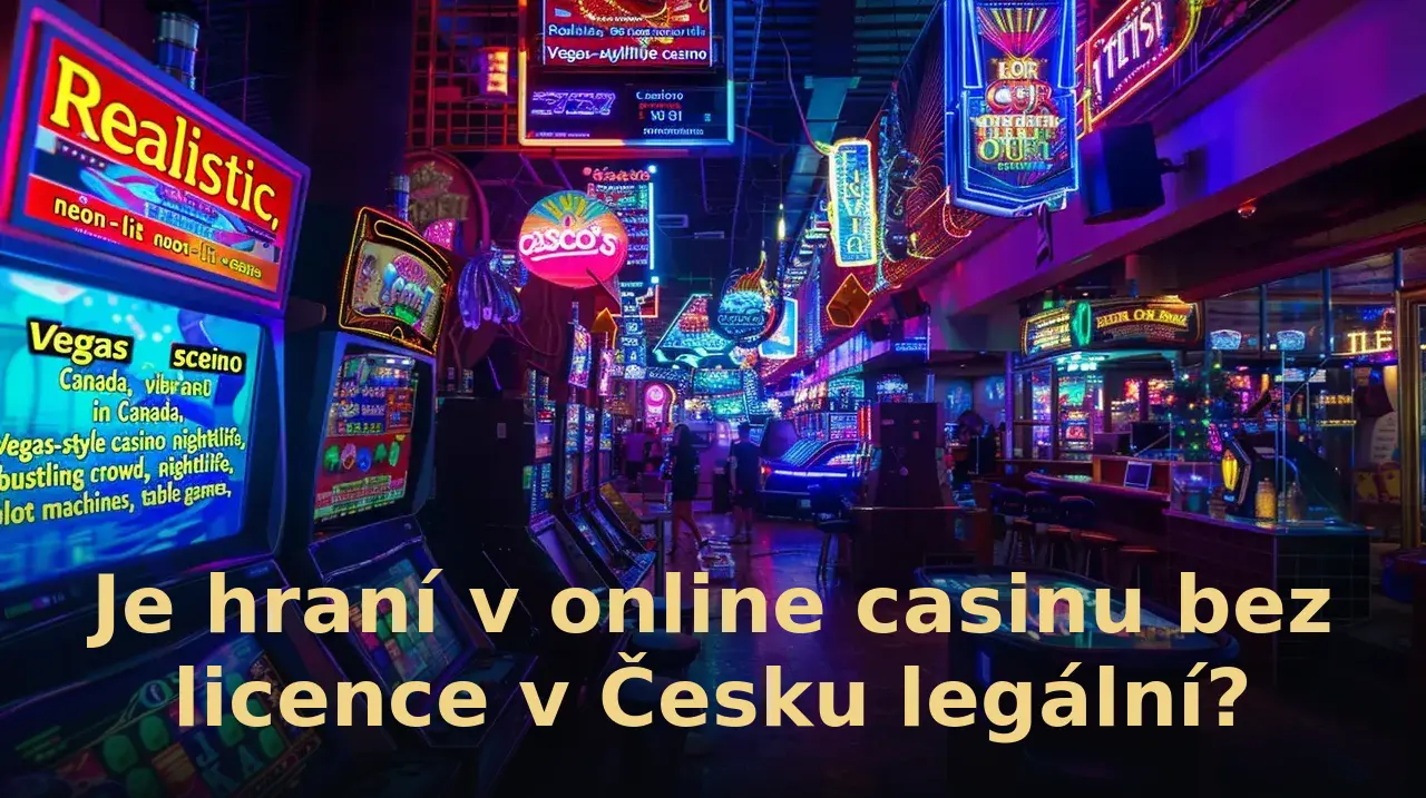 Je hraní v online casinu bez licence v Česku legální?
